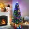 Edge Collections - 6' - Green - Pre-Lit Douglas Fir Christmas Tree with Fiber Optics - 1 Piece